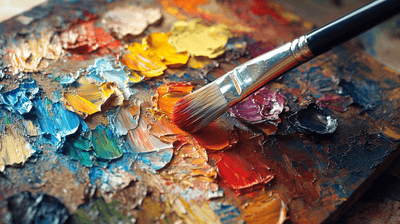 Oil Paint Color Palette